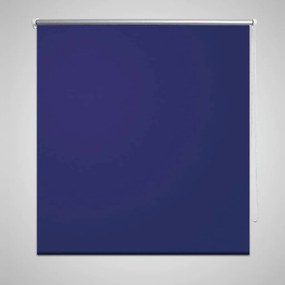 Tenda A Rullo Oscurante 140 X 230 Cm Blu Marino /
