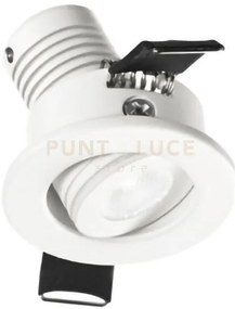 Gfa880c-  faretto da incasso regolabile tondo bianco led 3000k 170l...