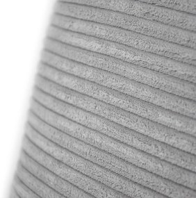 Pouf a sacco per bambini viola con rivestimento in velluto a coste Om 85 – SLOWDOWN