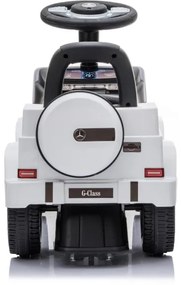 Bici a spinta Mercedes G350d 2xAA bianco/nero