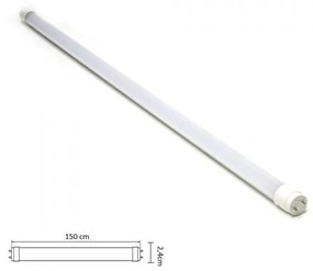 Tubo LED 26W da 150cm T8 Premium Colore Bianco Freddo 6.000-6.500K