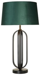 Searchlight EU91101EM - Lampada da tavolo CHIC 1xE27/60W/230V verde
