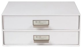 Cassetto portadocumenti bianco a 2 livelli , 33 x 22,5 cm Birger - Bigso Box of Sweden