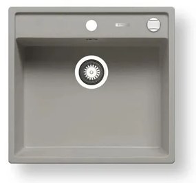 Pyramis 70058401 - Lavello cucina CAMEA 50x53 cm granito/grigio