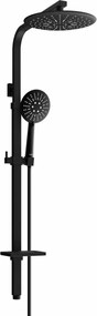 Mexen Q67 colonna doccia, nera - 798676795-70