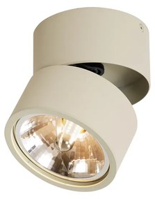 Faretto da soffitto moderno rotondo beige G9 orientabile e inclinabile - Go Nine