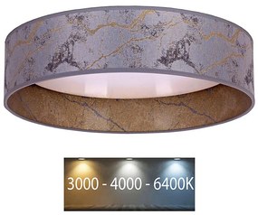 Brilagi - Plafoniera LED VELVET LED/12W/230V d. 30 cm 3000K/4000K/6400K