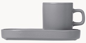 Tazzine per espresso con piattino Pilar 2 pz