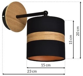 Applique TERRA 1xE27/60W/230V