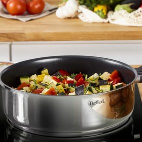 Padella in acciaio inox con coperchio ø 24 cm Daily Cook - Tefal