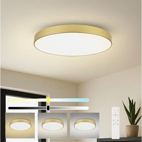 Brilagi - Lampada dimmerabile POOL SMART LED/128W/230V 100 cm oro Wi‑Fi Tuya + telecomando