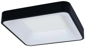 Brilagi - plafoniera LED dimmerabile FALCON II LED/80W/230V 40x40 cm nera + telecomando