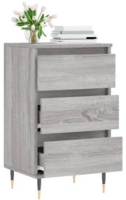 Credenza grigio sonoma 40x35x70 cm in legno multistrato