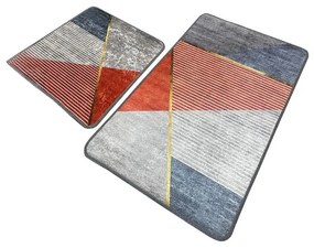 Set di tappetini per il bagno 2 pz 60x100 cm Sante – Foutastic