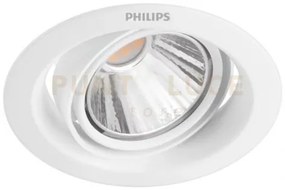 Faretto pomeron downlight rotondo bianc, 70mm 7w 4000k