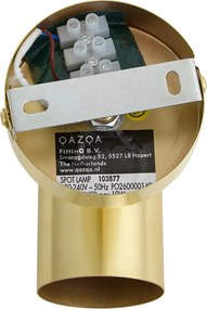 Faretto moderno orientabile in ottone - Jeana