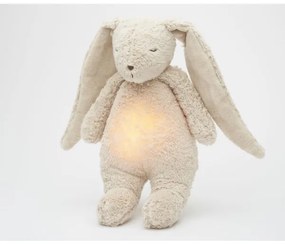 Moonie - Compagno di coccole con melodia e luce coniglietto 2.0 organic sabbia