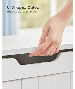 Cassapanca TOVIAN bianca