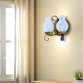 Brilagi - Applique ROATA APLICA 2xE14/40W/230V faggio