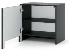 Comodino NIO antracite