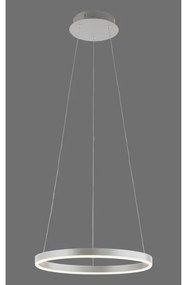 Leuchten Direkt 15393-95-Lampadario a sospensione con filo LED dimmerabile RITUS LED/20W/230V cromo