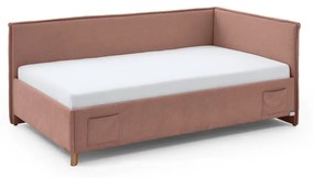 Letto per bambini rosa con contenitore 90x200 cm Fun - Meise Möbel