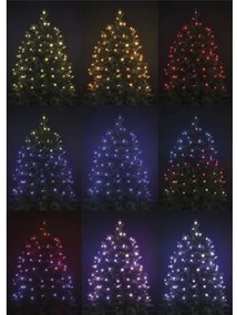 Catena da esterno LED RGB Natale 96xLED/72 modalità 13m IP44 + telecomando