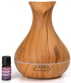 Umidificatore e ionizzatore aria LED RGB 400 ml