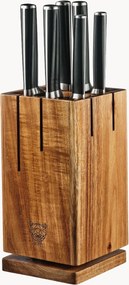 Set di 7 coltelli da cucina con ceppo Skagen