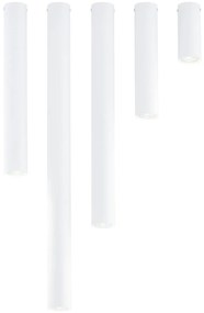 Plafoniera TECNO 1XL da soffitto base GU10 Bianca