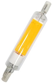 Lampada LED R7s 45W da 78mm in Vetro 230V - No Flickering Colore Bianco Naturale 4.000K