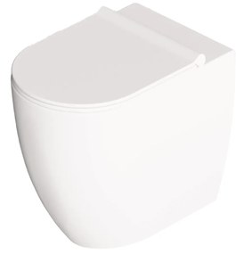 Wc a Terra Senza Brida Alice Ceramica "Form" Bianco Lucido