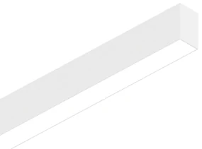 Sistema Lineare Fluo Wide Alluminio Bianco Led 36W 4000K Luce Naturale L.180,5Cm
