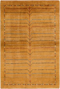 Gashguli Tappeto persiano 100 x 150 Giallo (Iran) Annodato A Mano