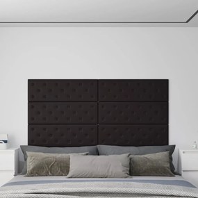 Pannelli Murali 12 Pz Neri 90x30 Cm İn Similpelle 3,24 M² /