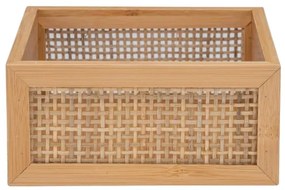 WENKO 25601100 - Vassoio per vasca da bagno ALLEGRE 15x7 cm, marrone