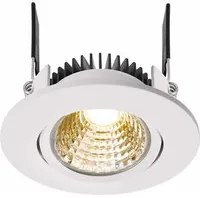 Faretto LED 9W orientabile incasso 70mm luce spot soffitto vetrine negozio 24V BIANCO 4000K