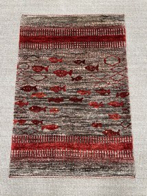 Loribaft Tappeto persiano 60 x 90 Marrone (Iran) Annodato A Mano