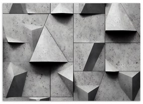 Carta Da Parati, Forme geometriche concrete 3D