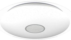 Plafoniera LED Vizzini Ø 76 cm bianco IP20 cct da bianco caldo a bianco freddo con regolazione di temperatura, 6600 lumen INSPIRE