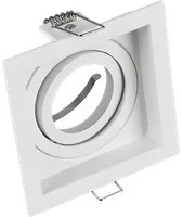 Faretto da Incasso Quadrato Orientabile 5W Bianco 9 cm Kenai GD Trio