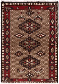 Hamedan Tappeto persiano 140 x 100 (Iran) Annodato A Mano