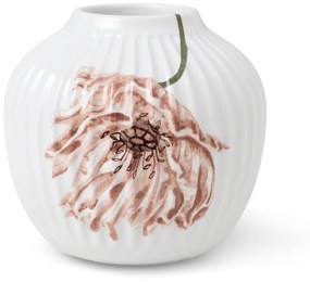 Vaso in porcellana bianca dipinto a mano Hammershøi - Kähler Design
