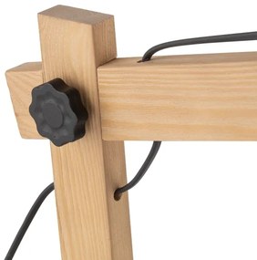 Lampada da tavolo OSLO 1xE27/15W/230V pino/nero