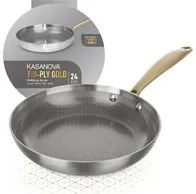 Padella 24 cm triplo strato Tri Ply - Gold