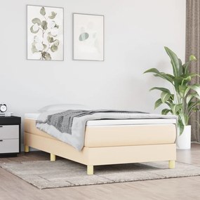 Giroletto A Molle Con Materasso Crema 80x200 Cm İntessuto /