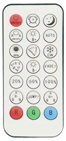 Brilagi - Lampada LED RGB dimmerabile ULTRA SLIM 18W 230V Ø30 cm bianco+DO