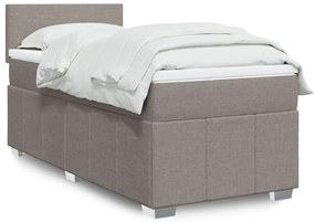 Giroletto A Molle Con Materasso Tortora 90x200 Cm İntessuto /