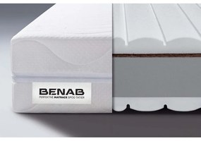 Materasso bifacciale in schiuma media/straordinaria 120x200 cm BonVitality HR - BENAB