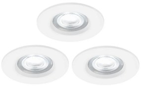 Nordlux-SET 3x Lampada LED dimmerabile da bagno DON SMART LED/4,7W/230V IP65